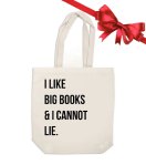 ExLibrisJournals I Like Big Books & I Cannot Lie book bag